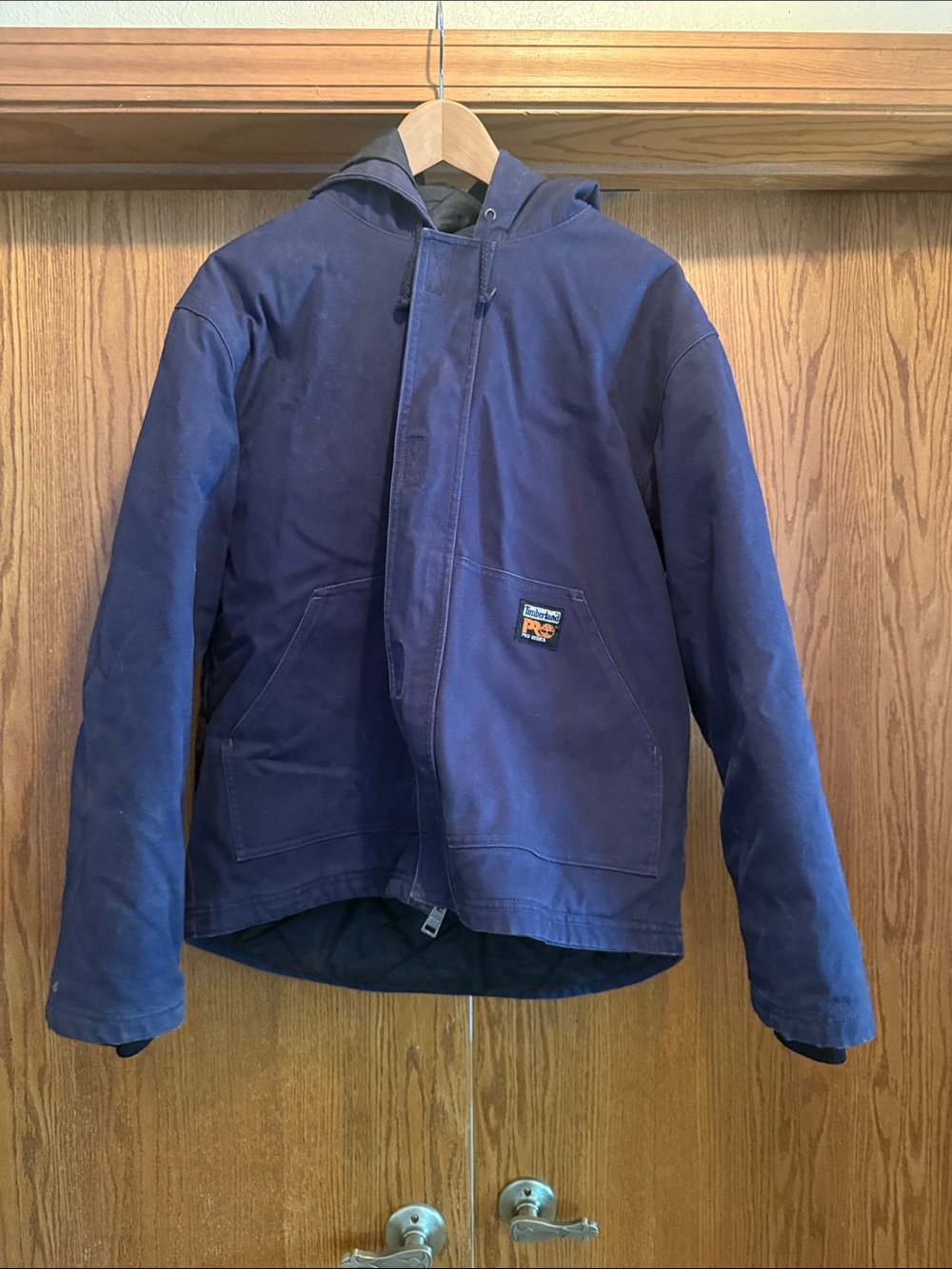 Timberland PRO Navy Work Hooded Field Jacket